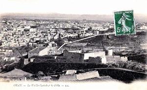Oran - La vieille casbah et la ville
